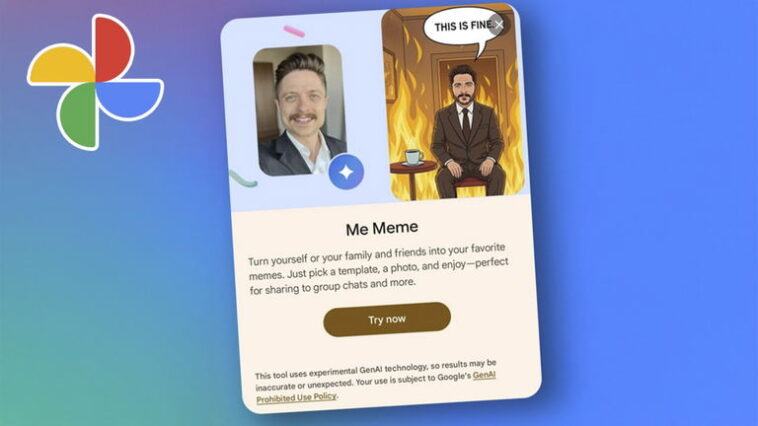 Préparez-vous à créer des memes : Google Photos vous permet de transformer vos photos en mèmes 1 Préparez-vous à être le meme : Google Photos vous permettra de faire des memes avec vos propres photos