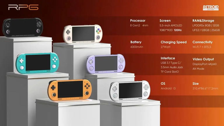 Retroid dévoile deux nouvelles consoles portables Android de 199 € à 279 € avec puces Snapdragon 2 Retroid lance deux nouvelles consoles portables Android depuis 199 € jusqu'à 279 € avec des puces Snapdragon