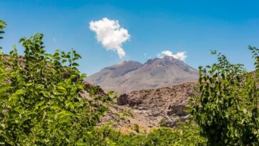 Le volcan Taftan