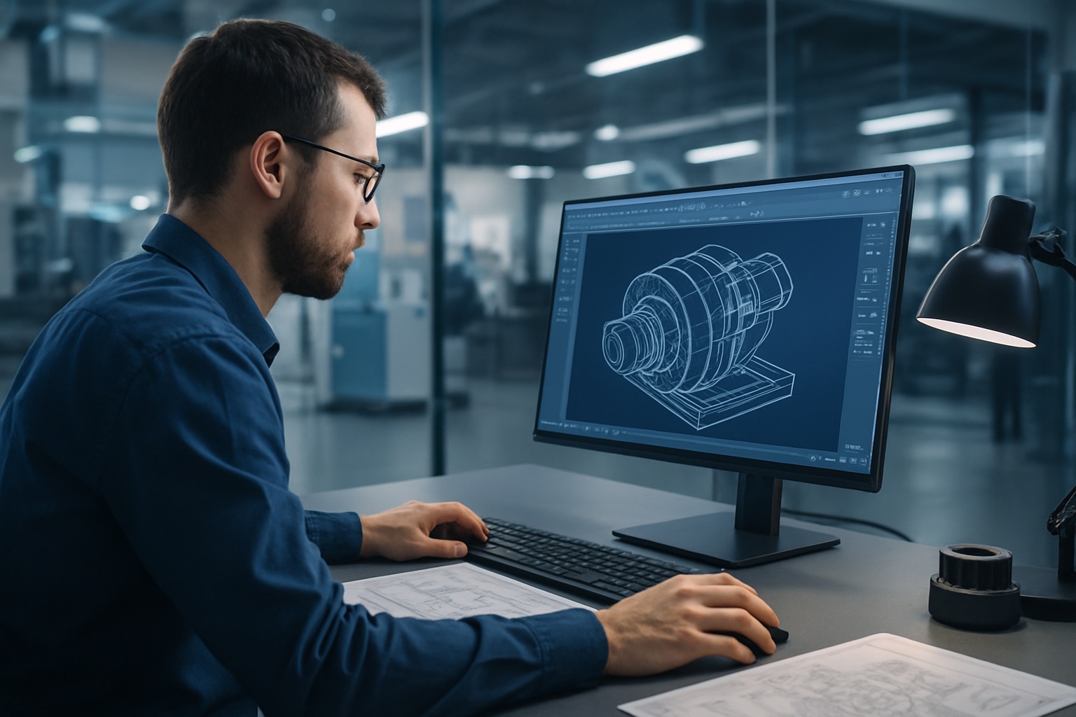 Ingenieur Travail Bureau Tech
