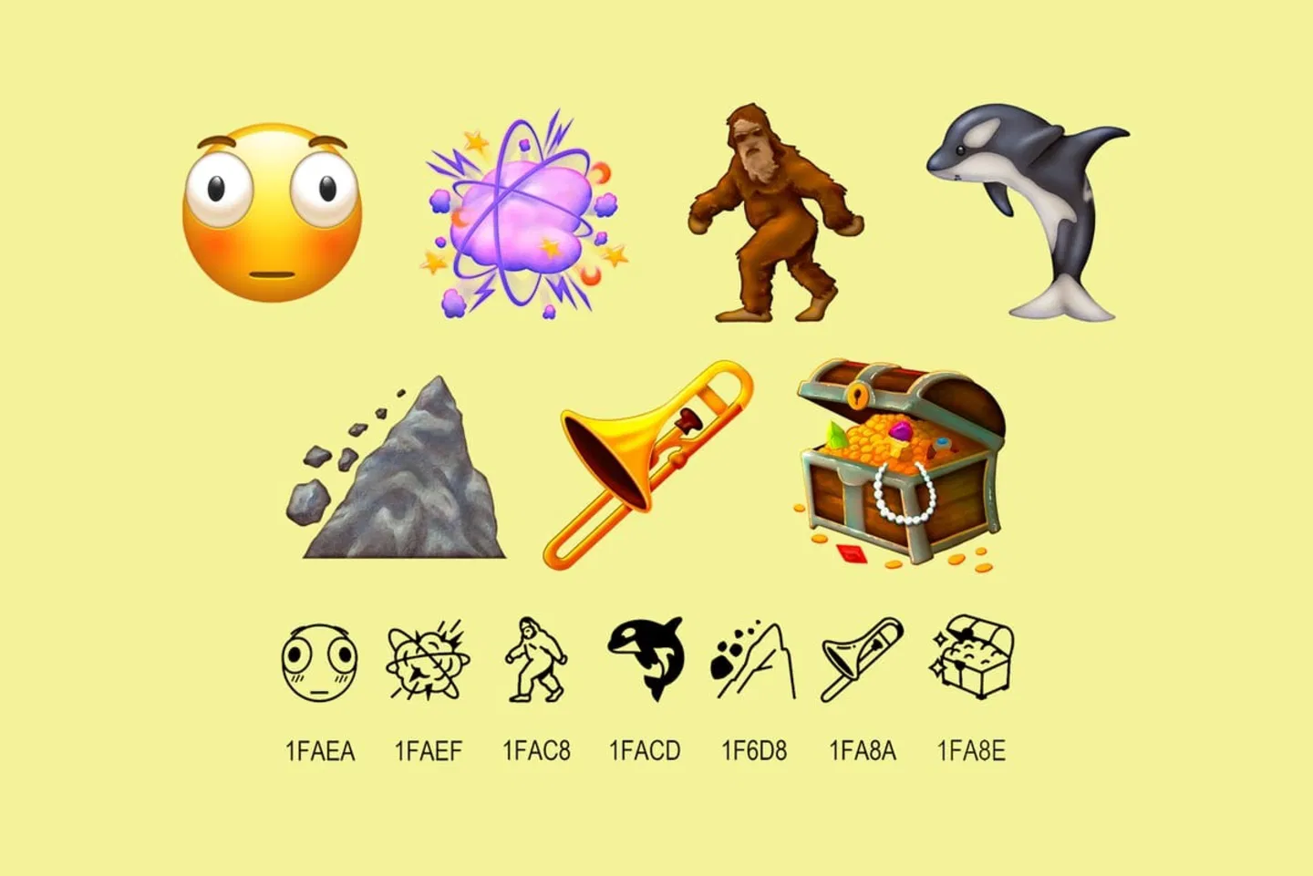 Voici les 7 nouveaux emojis disponibles sur ton mobile grâce à Unicode 17 3 Voici les 7 nouveaux emojis que vous avez déjà sur votre mobile grâce à Unicode 17