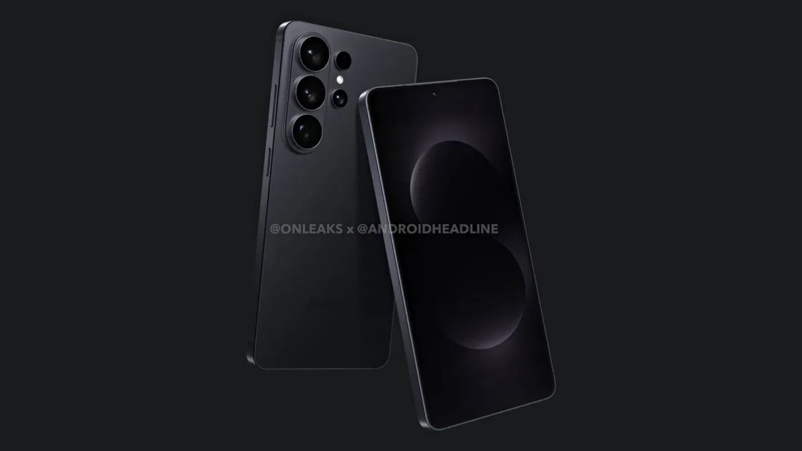Les Samsung Galaxy S26 auraient déjà date et lieu de présentation 3 Samsung Galaxy S26 Ultra en couleur noire
