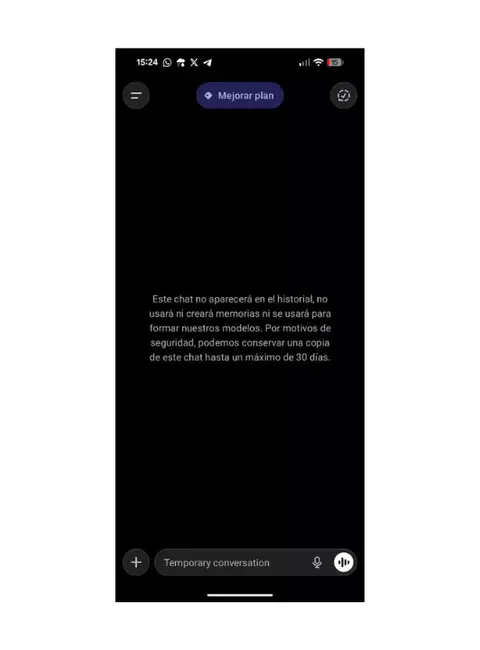 ChatGPT sait tout de vous, mais voici à quel point il est facile de supprimer toutes les données 3 Chats temporaires de ChatGPT