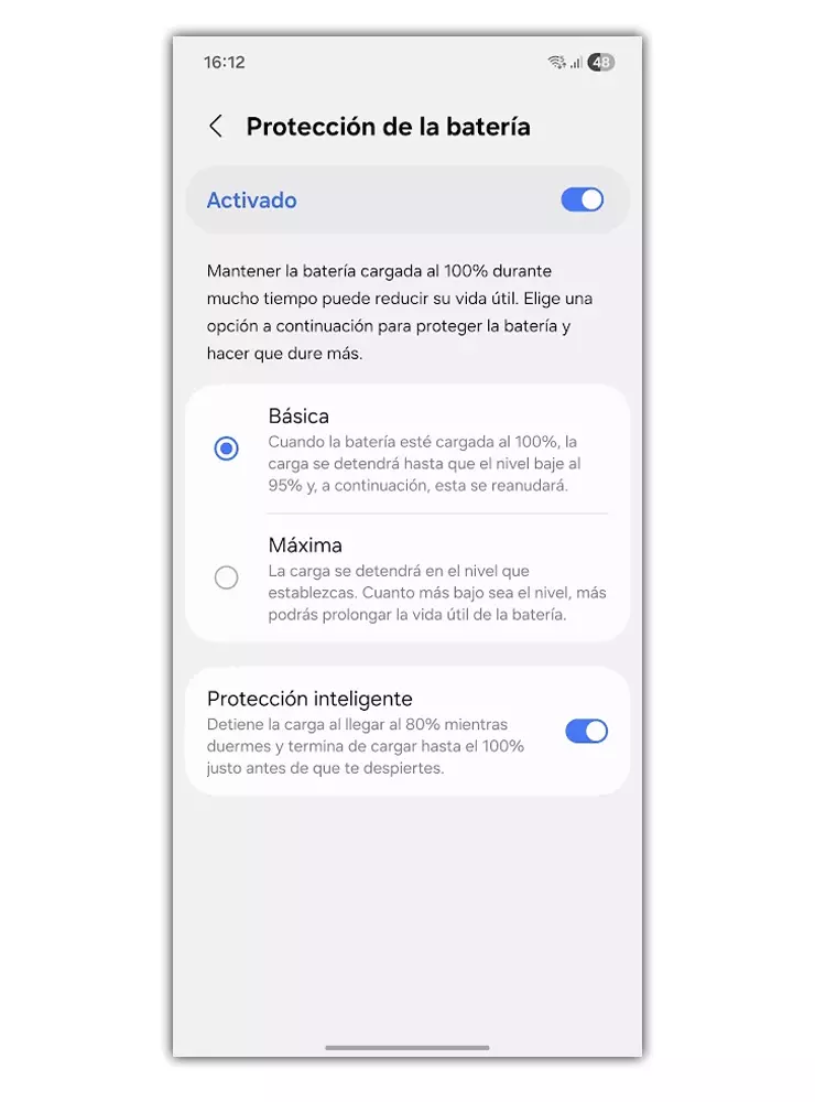 4 astuces de One UI 8 pour optimiser la batterie des mobiles Samsung 3 Protection de la batterie sur Samsung