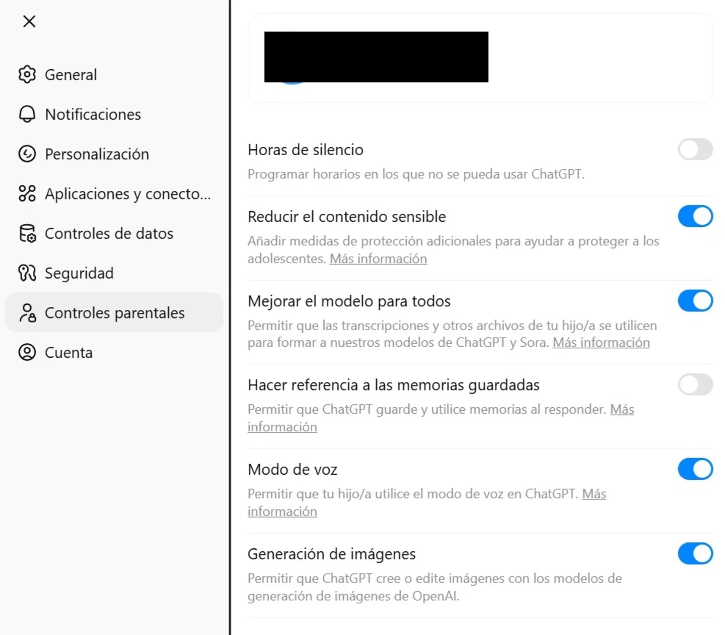 Contrôle parental sur ChatGPT : guide pratique pour protéger vos enfants étape par étape 8 Contrôle parental sur ChatGPT : comment le configurer étape par étape et protéger vos enfants