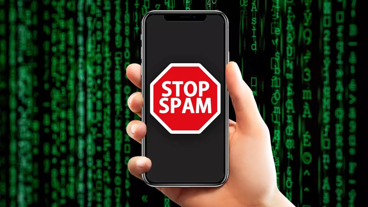 éviter spam mobile