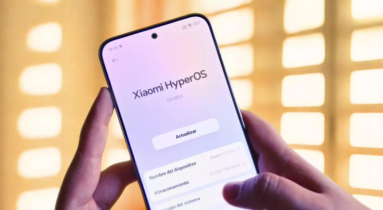 Xiaomi 15T avec HyperOS