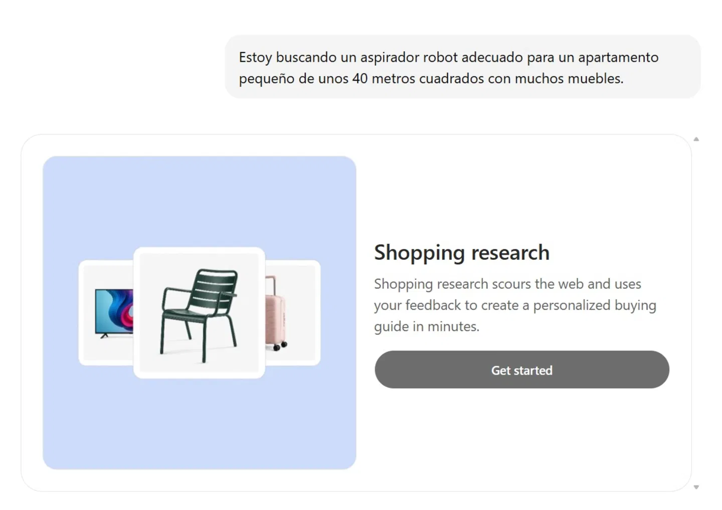 Recherche Shopping OpenAI : comment utiliser ChatGPT pour choisir et comparer vos achats en ligne 4 Questionnaire pour l'utilisateur utilisant OpenAI Shopping Research