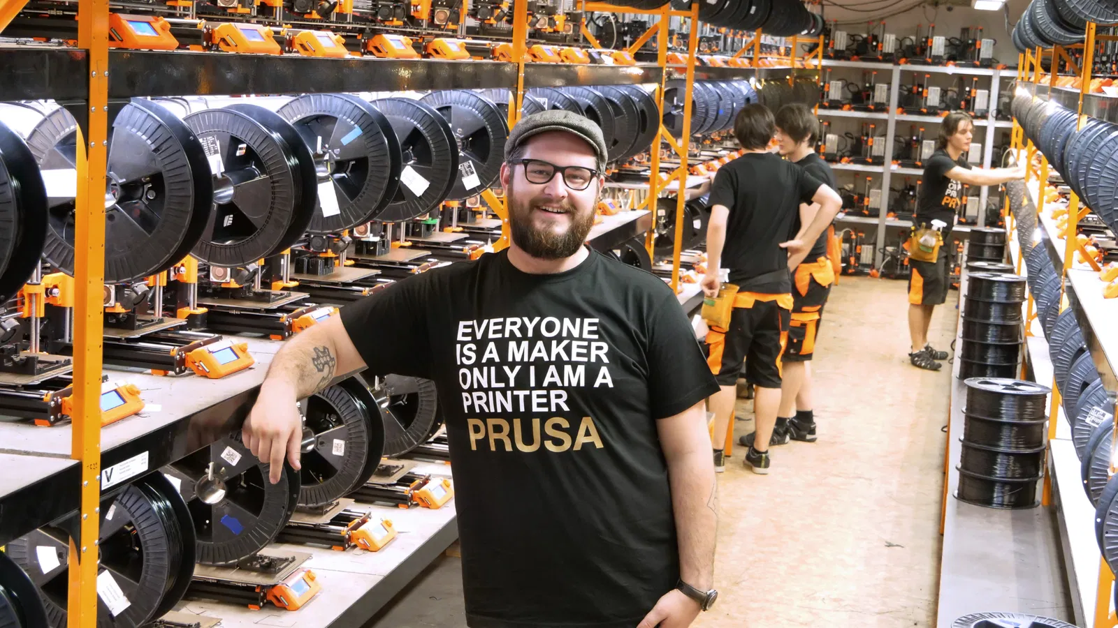 Prusa 3D, la marque européenne d'impression 3D qui se démarque par son innovation 3 Josef Prusa, fondateur et propriétaire de Prusa 3D
