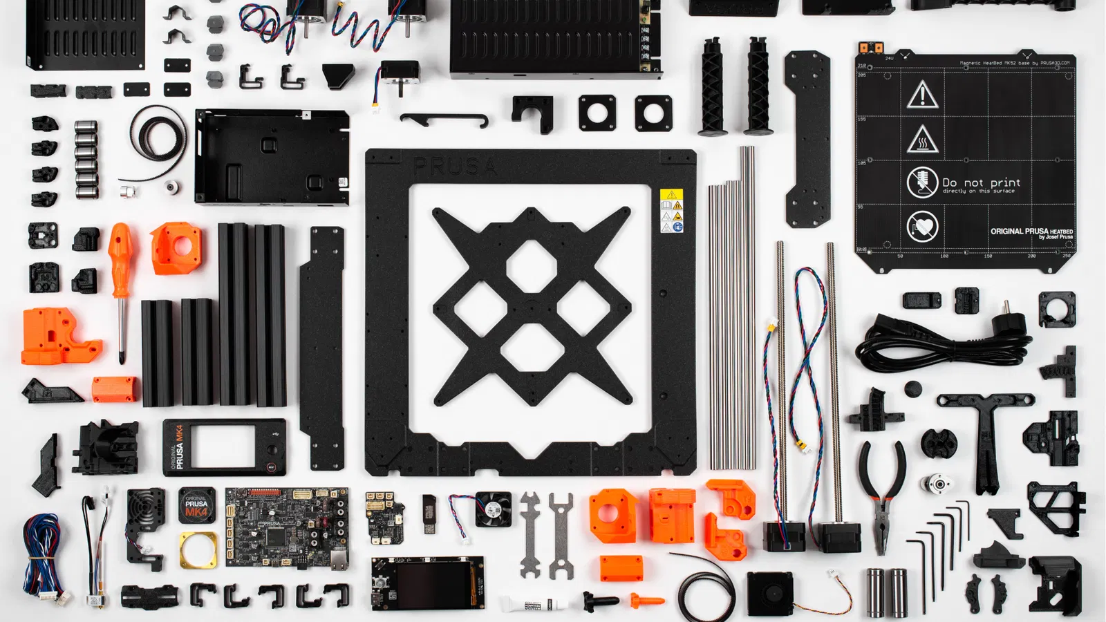 Prusa 3D, la marque européenne d'impression 3D qui se démarque par son innovation 4 Vous pouvez assembler votre propre Prusa 3D pièce à pièce