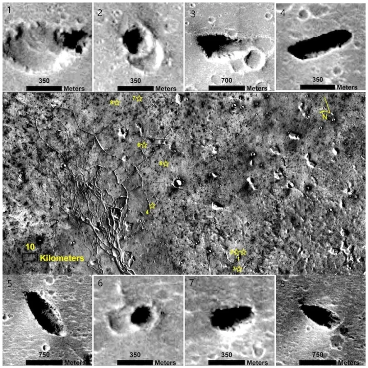 Les cavernes creusées par l'eau sur Mars cachent-elles une vie extraterrestre ? 3 1764153376 184 Les cavernes creusees par leau sur Mars cachent elles une vie.webp