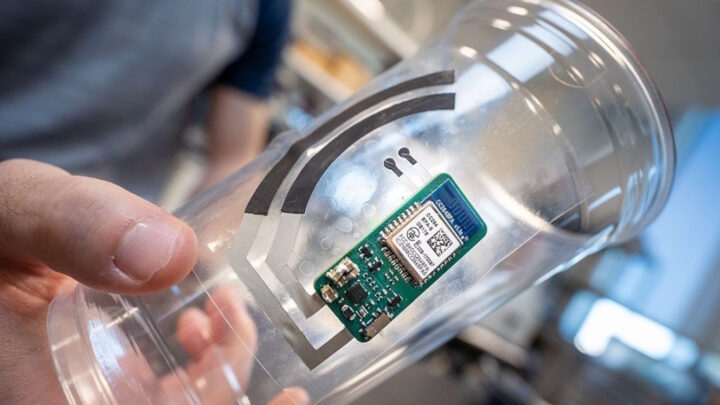 Adhésif transforme votre verre en capteur de santé