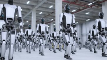 Cette Video De Centaines De Robots Humanoides Est Incroyable —.jpg
