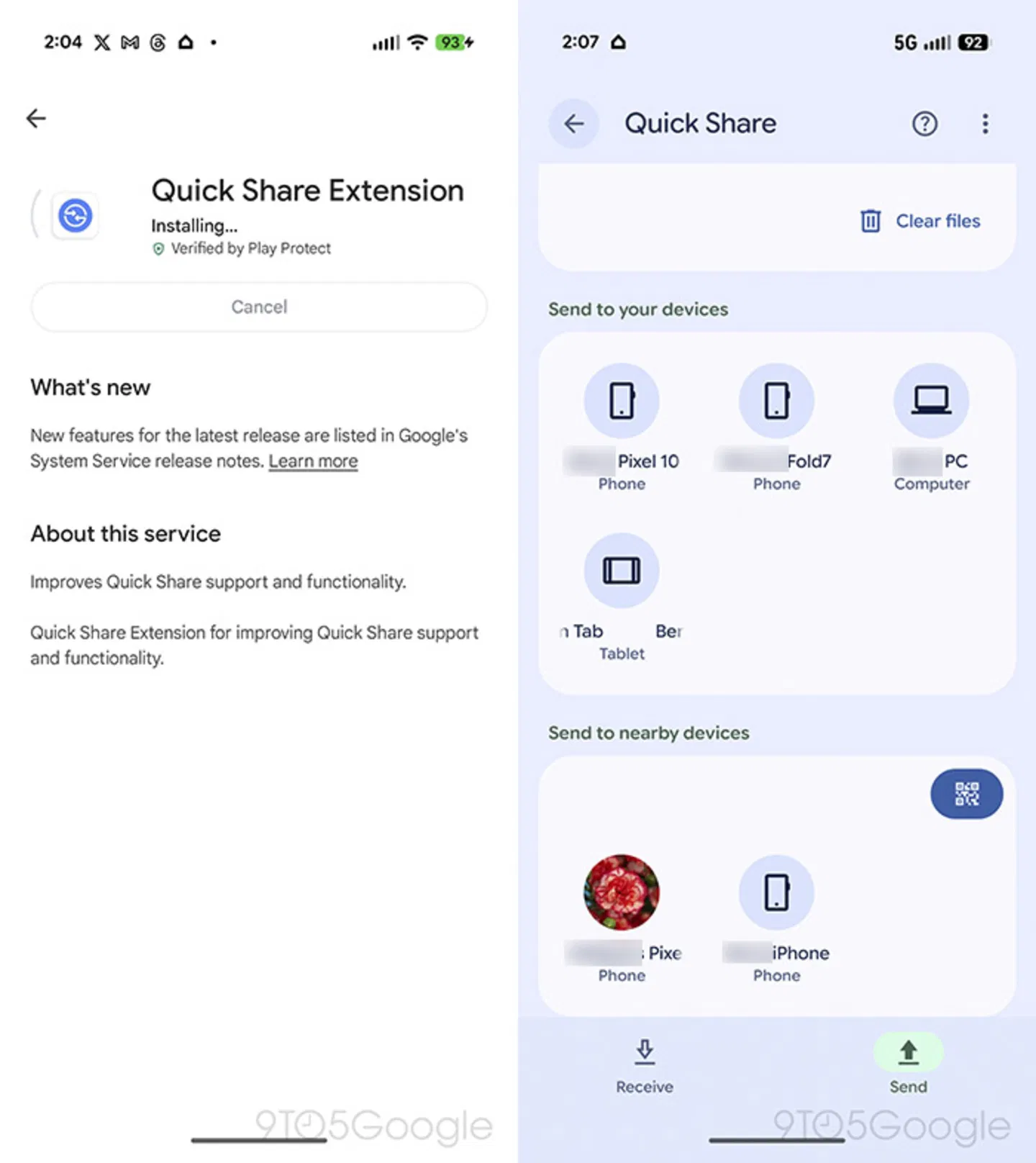 Comment activer la compatibilité avec AirDrop sur votre Pixel