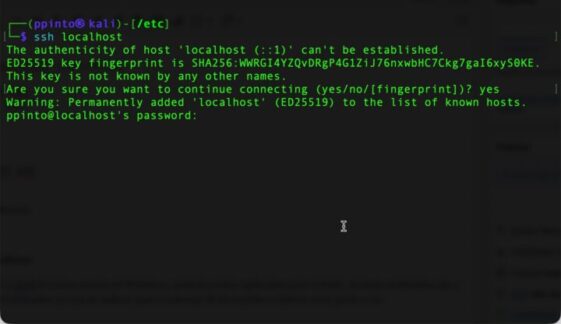 Configurer un serveur SSH sur Kali Linux pour une sécurité optimale