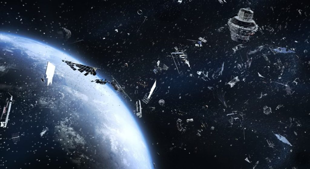 Des débris spatiaux auraient frappé un vaisseau chinois, retardant le retour de trois astronautes sur Terre 2 Débris spatiaux