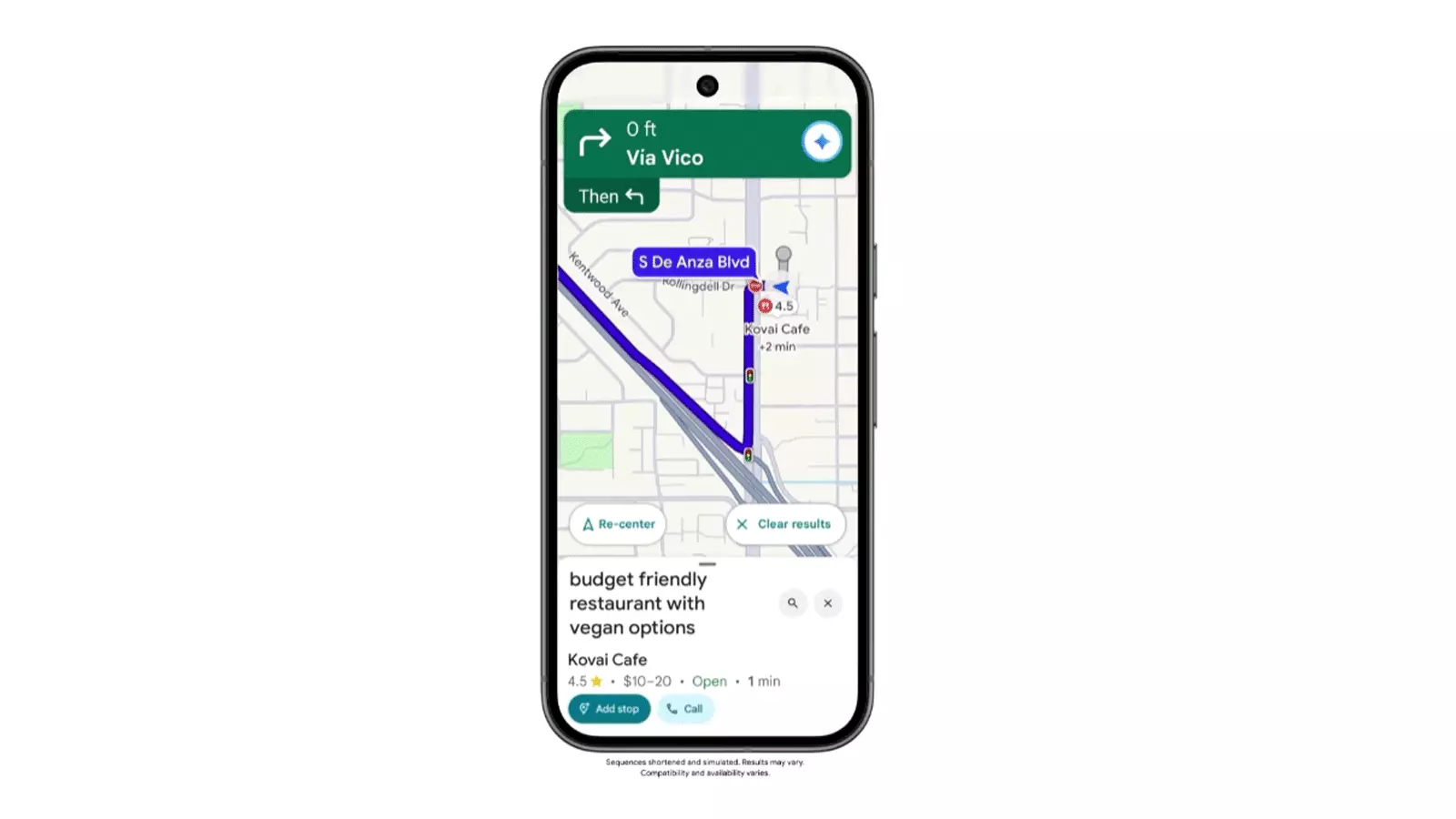 Google Maps présente son nouvel assistant de voyage, il s'appelle Gemini et révolutionne la conduite 2 Gemini intégré dans Google Maps avec itinéraires