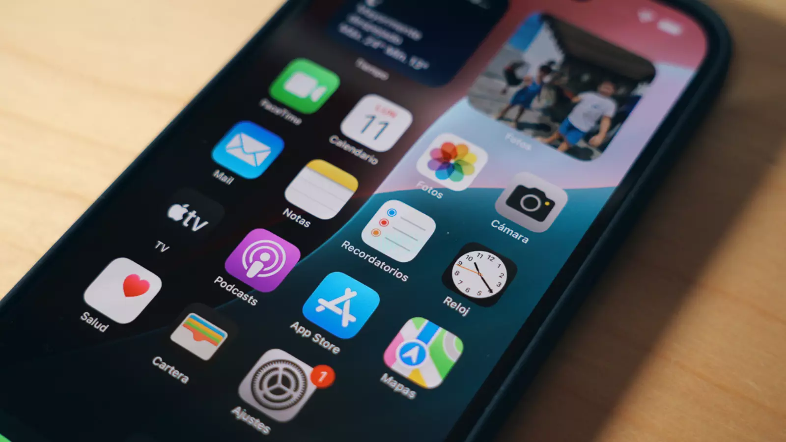 Écran de l'iPhone 16 Plus