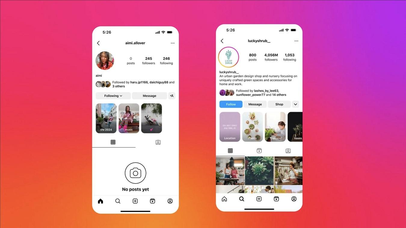 Les stories mises en avant d'Instagram ont de nouveau changé 2 histoires destacades mas grandes instagram