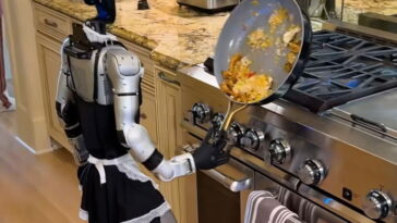 Les robots humanoïdes restent maladroits, sauf pour détruire ta maison en tentant de cuisiner une omelette 27 Les robots humanoïdes continuent d'être maladroits, sauf pour détruire votre maison en essayant de faire une tortilla
