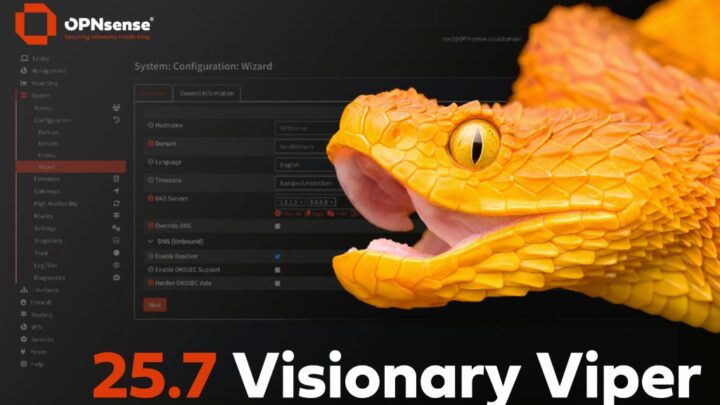 OPNsense 25.7 “Viper Visionnaire” : le pare-feu gratuit pour votre réseau 2 OPNsense 257 Viper Visionnaire le pare feu gratuit pour votre