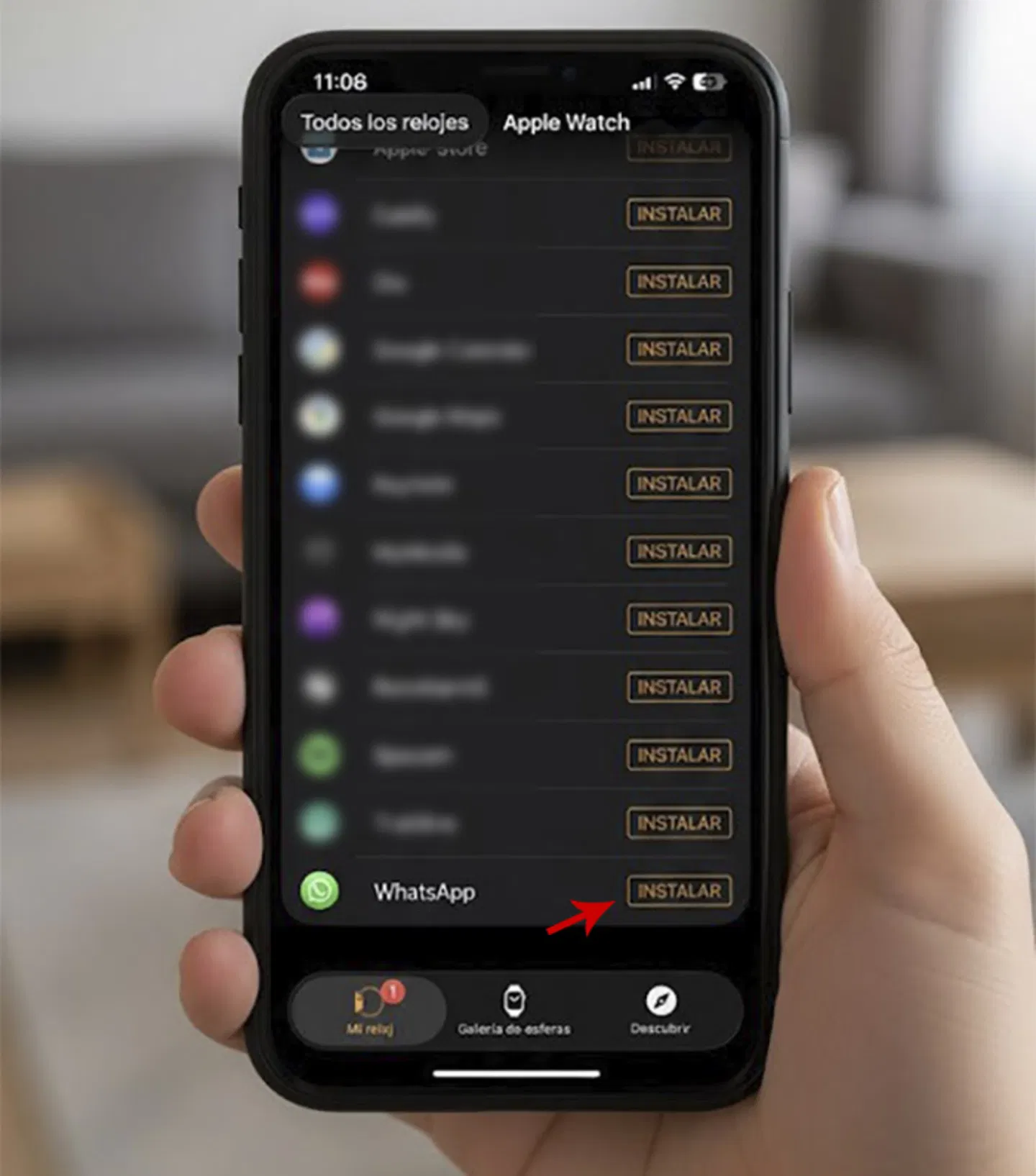 WhatsApp sur Apple Watch : guide d'installation et astuces pour l'utiliser au mieux 4 Comment installer WhatsApp sur votre Apple Watch