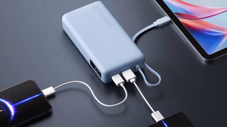Xiaomi lance discrètement en Europe sa nouvelle batterie de 67 W, chargez 3 appareils simultanément 2 Xiaomi lance silencieusement en Europe sa nouvelle batterie externe de 67 W, vous pourrez charger jusqu'à 3 appareils à la fois