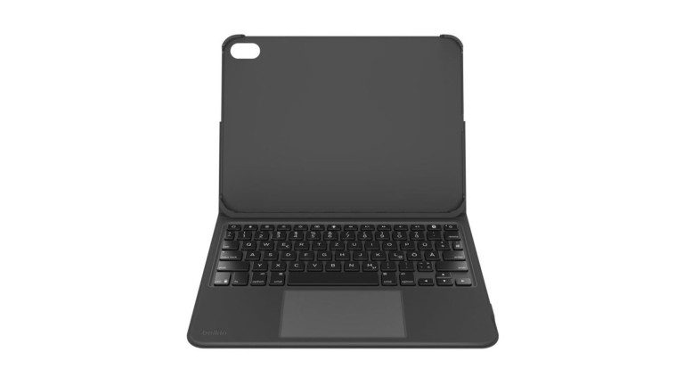 Travail & Connexion : Mes 5 indispensables pour le télétravail réussi 3 iPad-Hülle mit Tastatur. Bild: Belkin
