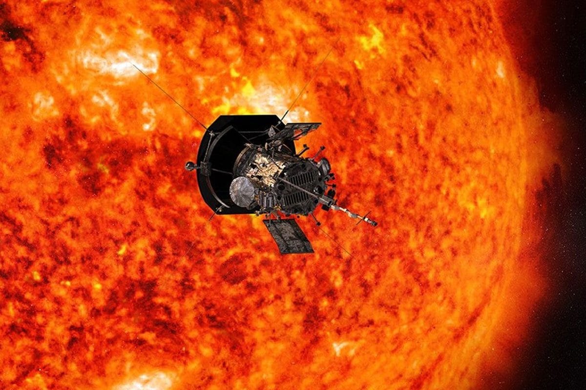 Illustration de la sonde Parker Solar Probe. Crédit : NASA