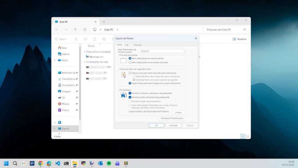 Astuce pour accélérer l'explorateur de fichiers de Windows 11 3 Windows 11 explorateur fichiers astuce