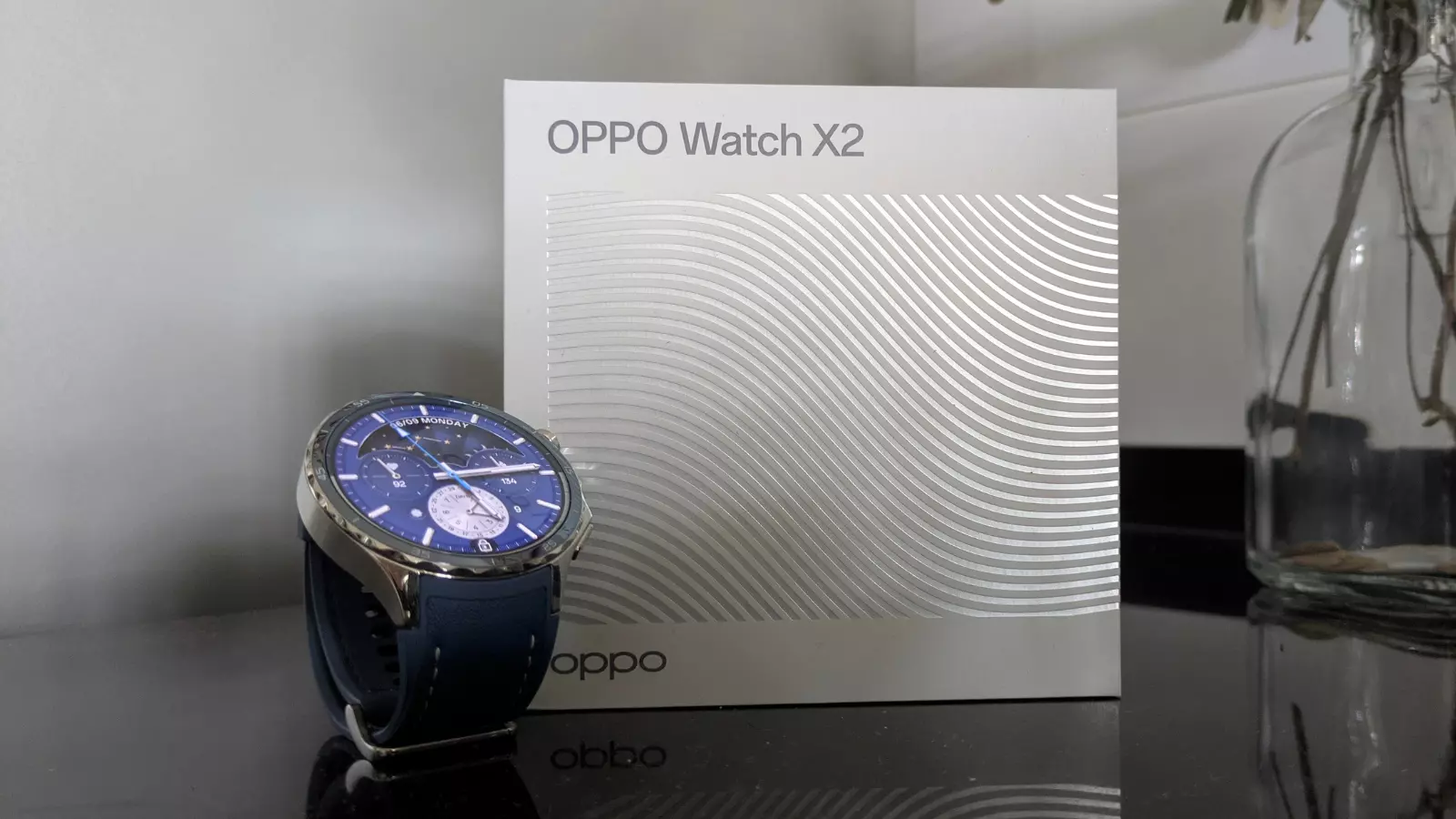 Écran et boîtier du OPPO Watch X2