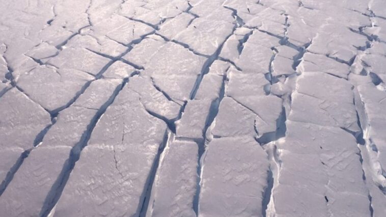 Le glacier de l'Apocalypse secoué par des centaines de séismes : des risques majeurs en cas d'effondrement 1 Fissures sur le glacier Thwaites
