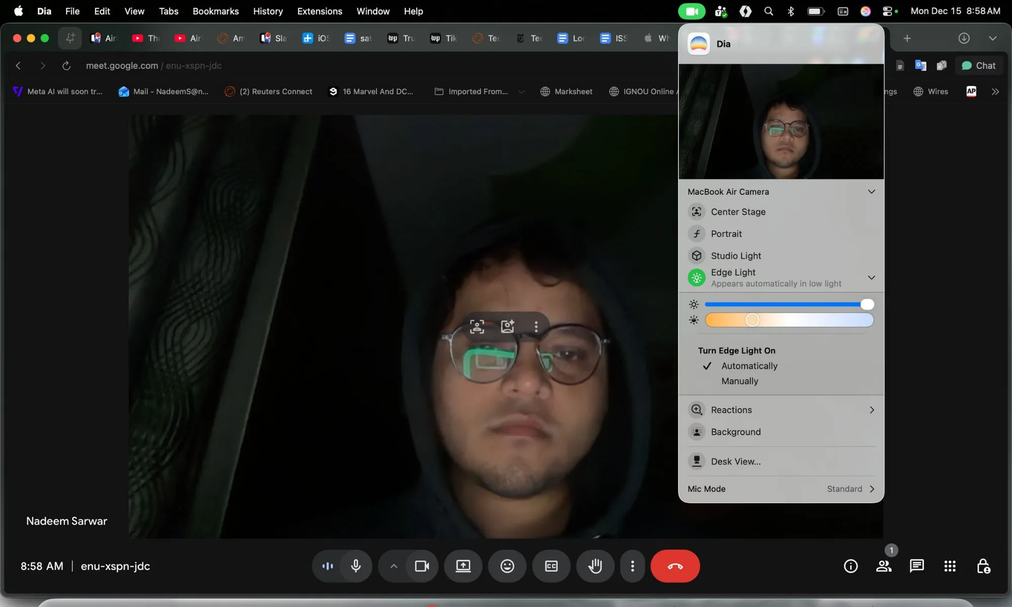 macOS 26.2 dévoile un tour de magie sur les Macs, et m’a totalement surpris dans l’obscurité 5 Fonctionnement de l'Edge Light sur Mac.