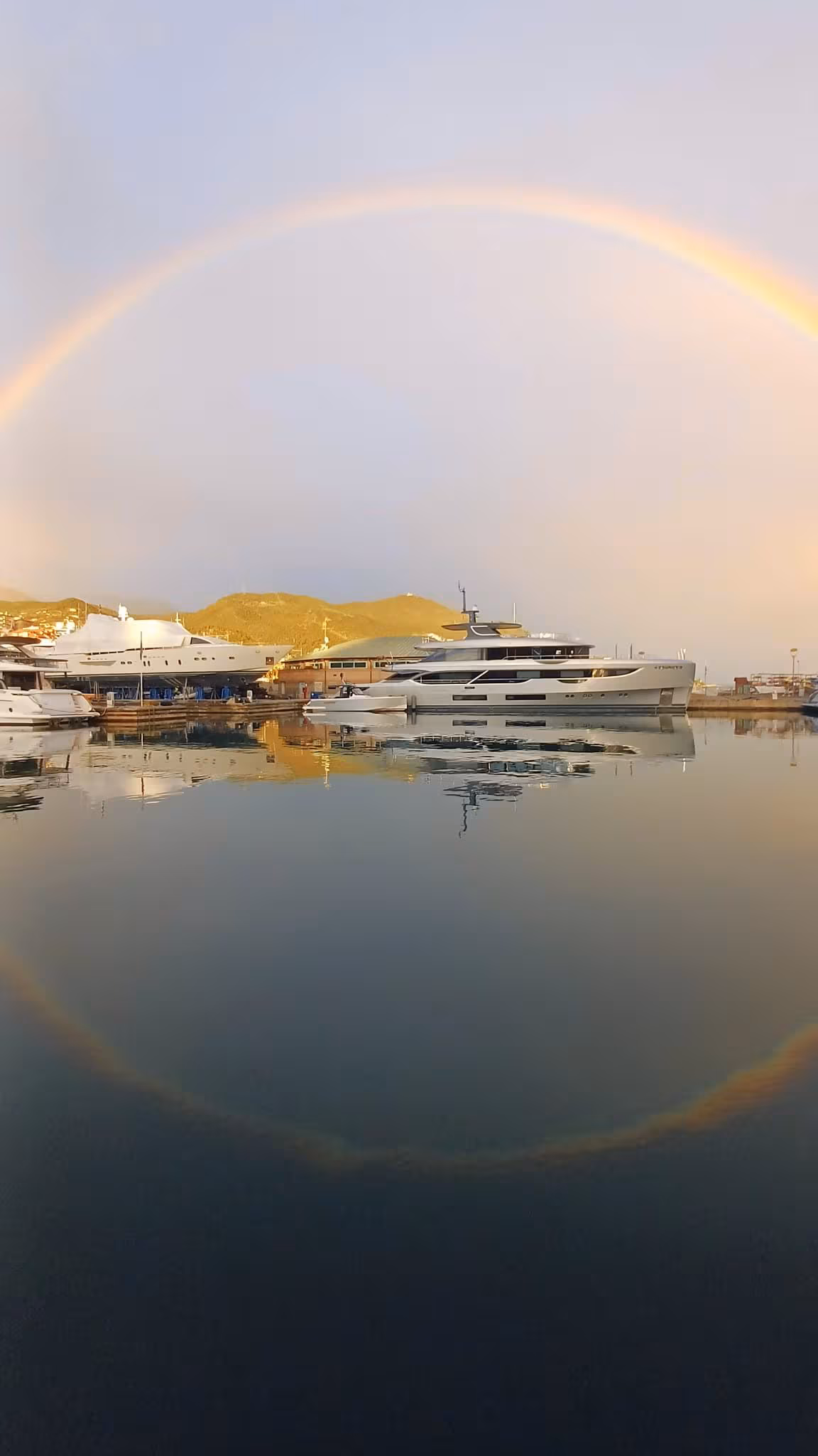 Le cercle de couleurs en Ligurie. Crédit : Gabriella Motta