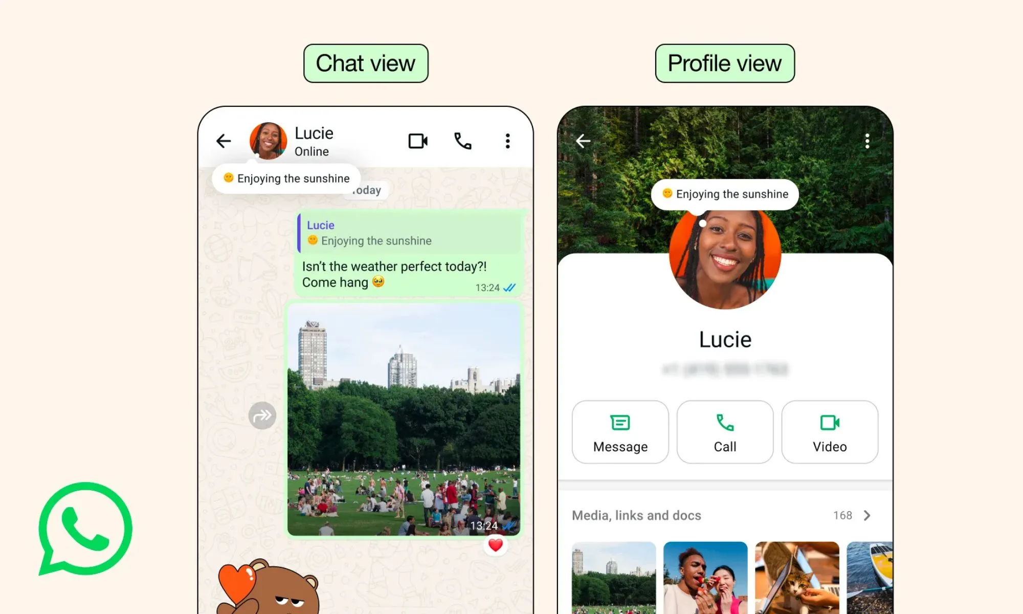 Mise à jour de WhatsApp pour les utilisateurs précoces : une façon plus intelligente de libérer de l'espace de stockage 3 whatsapp-about-feature