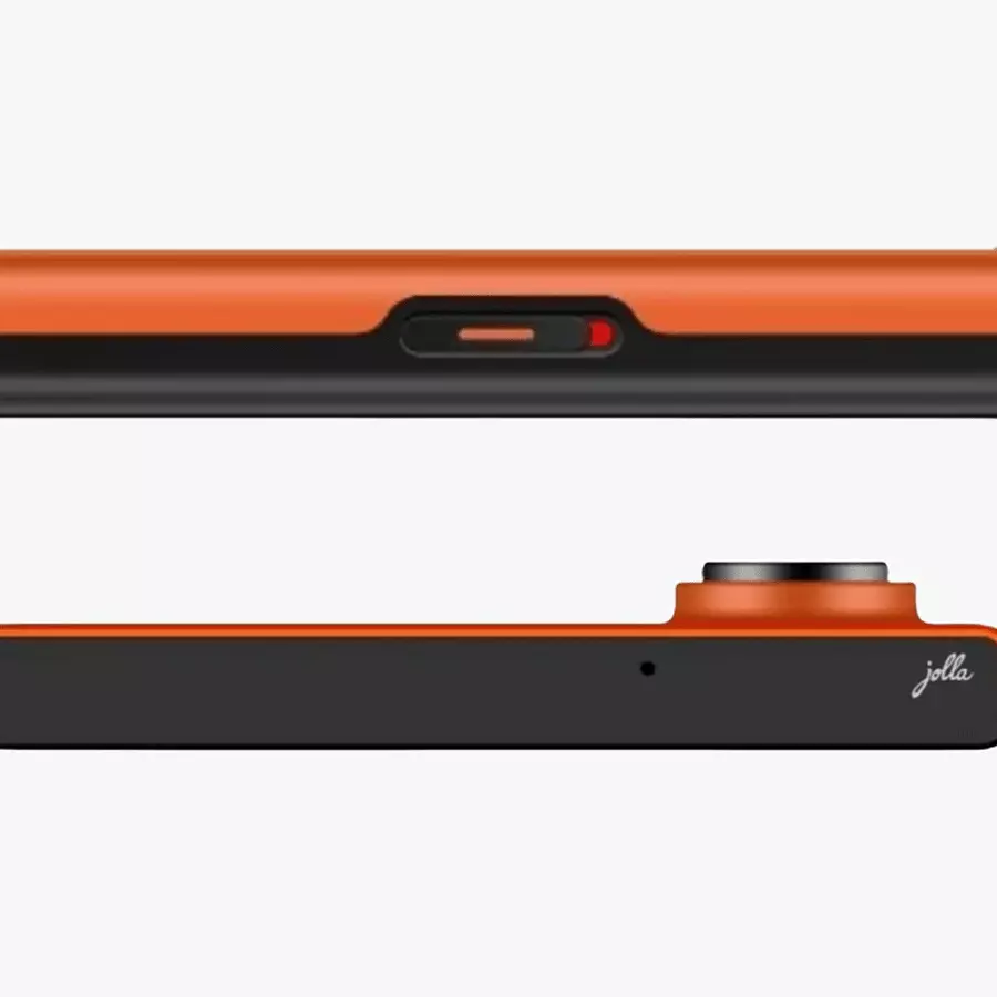 L'Europe crée son propre smartphone pour rivaliser avec les téléphones chinois et américains 2 Bouton de sécurité sur le Jolla Phone 2025
