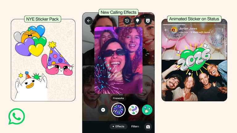 La mise à jour de WhatsApp pour la nouvelle année est disponible : découvrez ses nouveautés 2 Les nouveautés de la mise à jour de nouvel an de WhatsApp