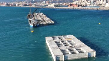 La progression de la construction du nouveau barrage de Gênes : les dernières nouvelles sur les travaux 22 Autorité de Système Portuel du Mar Ligure Occidentale | Photo des travaux en cours