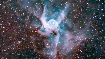 Le Casque de Thor brille dans l'espace : nous avons capturé la magnifique nébuleuse du "dieu du Tonnerre" 29 La Nebulosa Elmo di Thor (NGC 2359). Crédit : Andrea Centini