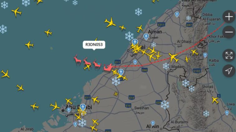 Le vol le plus suivi au monde est celui du Père Noël : qu'est-ce que la fonction Santa Tracker 1 Le vol le plus suivi au monde est celui du Père Noël : qu'est-ce que la fonction Santa Tracker