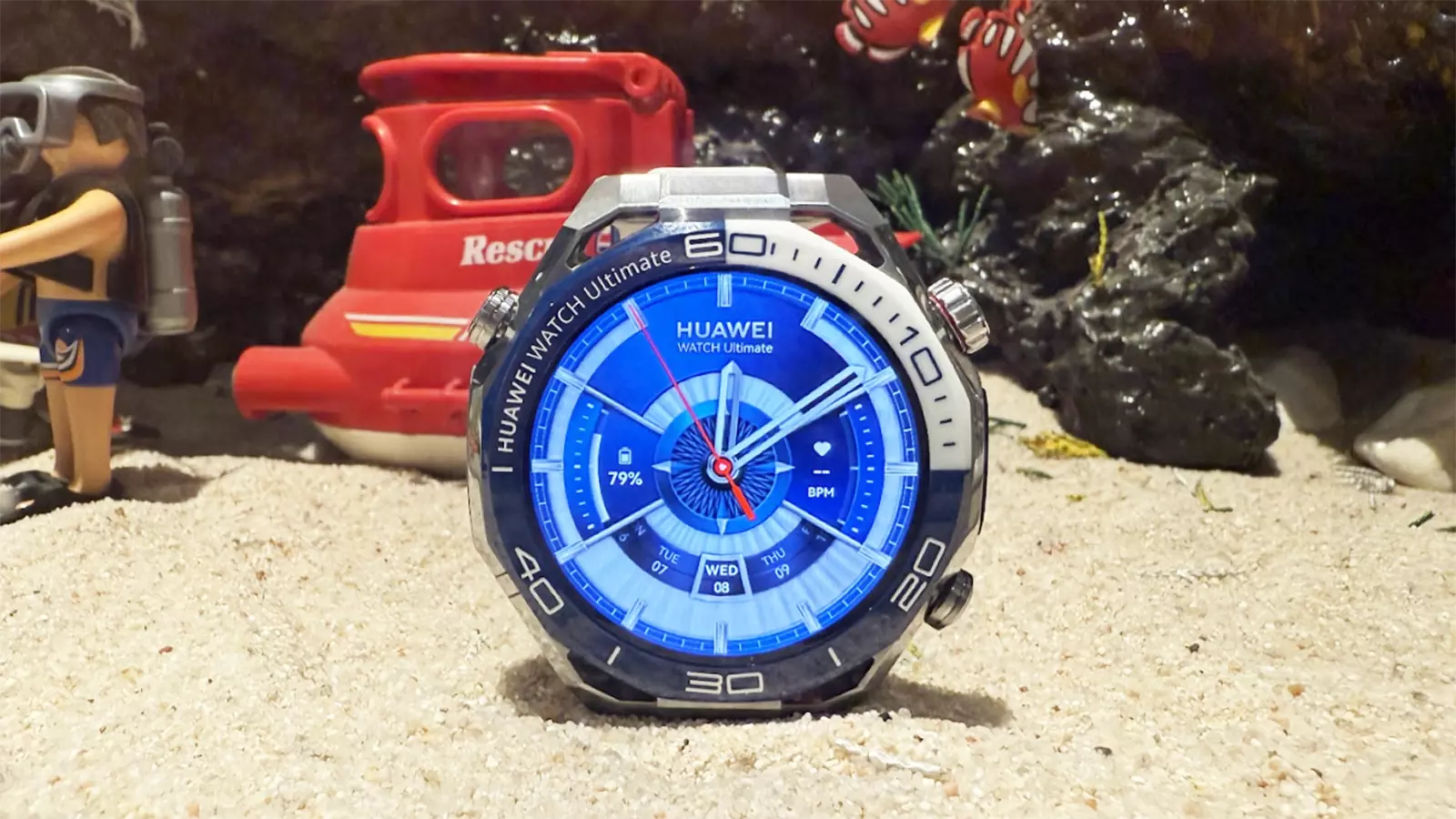Même le soleil le plus fort ne peut pas éclipser les écrans de ces montres intelligentes 2 HUAWEI WATCH Ultimate 2