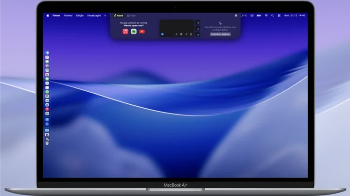 NotchNook : optimiser l'espace du notch sur Mac 1 NotchNook : optimiser l'espace du notch sur Mac