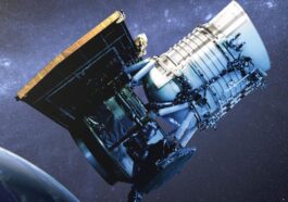 Illustration de la mission NEOWISE, le télescope NASA dont les données infrarouges ont été analysées par l'étudiant Matteo Paz pour identifier de nouveaux objets célestes variables / Crédit : NASA/JPL–Caltec