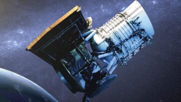 Un étudiant révèle 1,5 million d'objets célestes grâce à l'IA : l'appel à l'action du nouveau directeur de la NASA 6 Illustration de la mission NEOWISE, le télescope NASA dont les données infrarouges ont été analysées par l'étudiant Matteo Paz pour identifier de nouveaux objets célestes variables / Crédit : NASA/JPL–Caltec