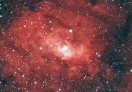 Une étrange "sphère" dans l'espace : découvrez la Nebulosa Bolla que nous avons photographiée 25 Nébuleuse Bolla (NGC 7635) photographiée dans le ciel des Châteaux Romains. Crédit : Andrea Centini