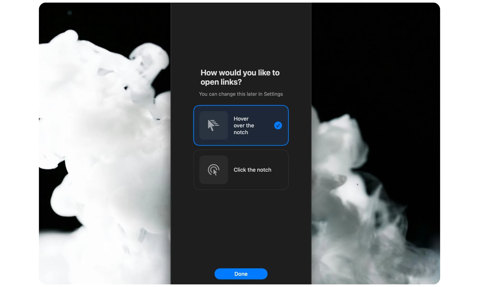 J'ai découvert une application qui transforme les pires aspects du design du MacBook en un véritable soulagement pour la navigation 5 Utilisation de l'application LinkNotch sur le Mac.