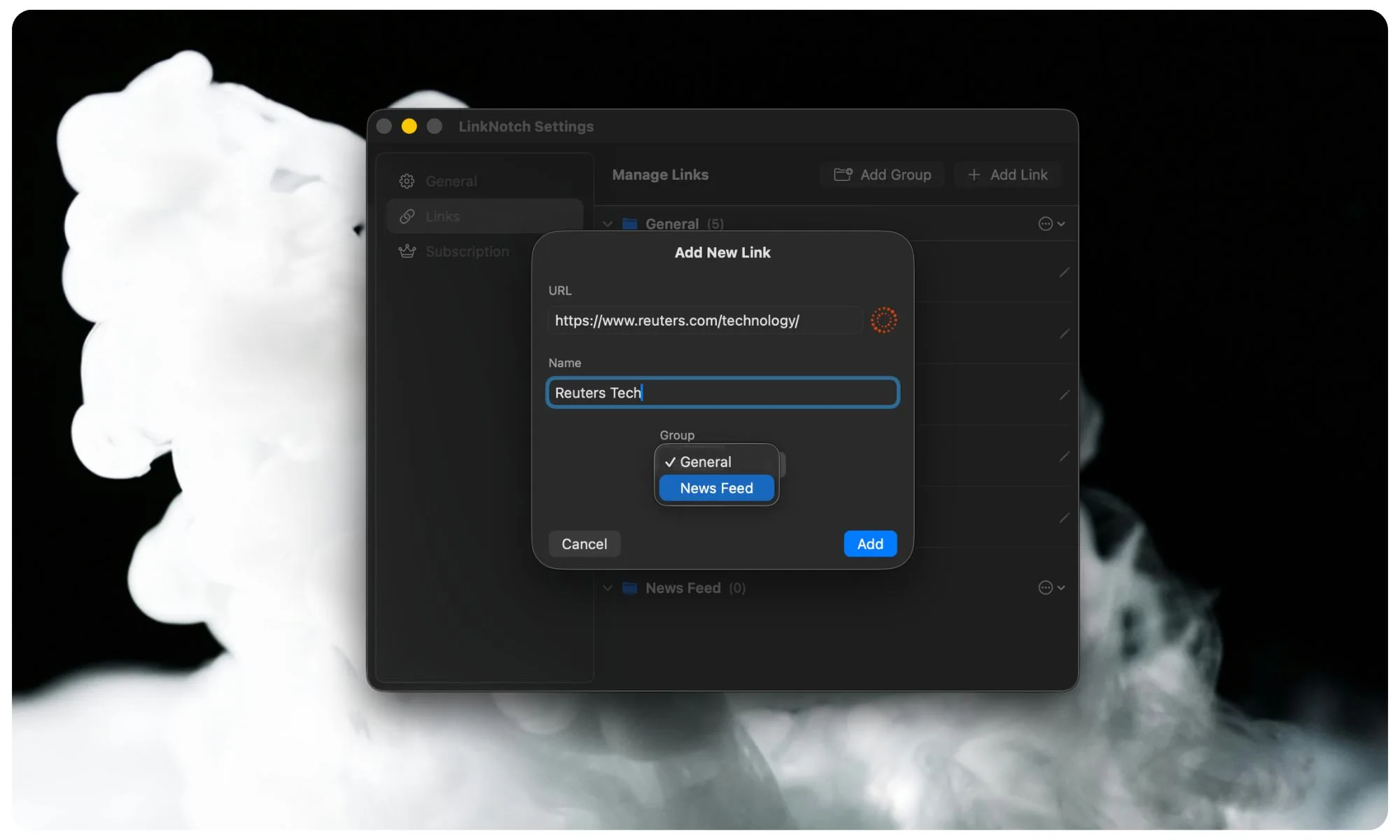 J'ai découvert une application qui transforme les pires aspects du design du MacBook en un véritable soulagement pour la navigation 6 Utilisation de l'application LinkNotch sur le Mac.