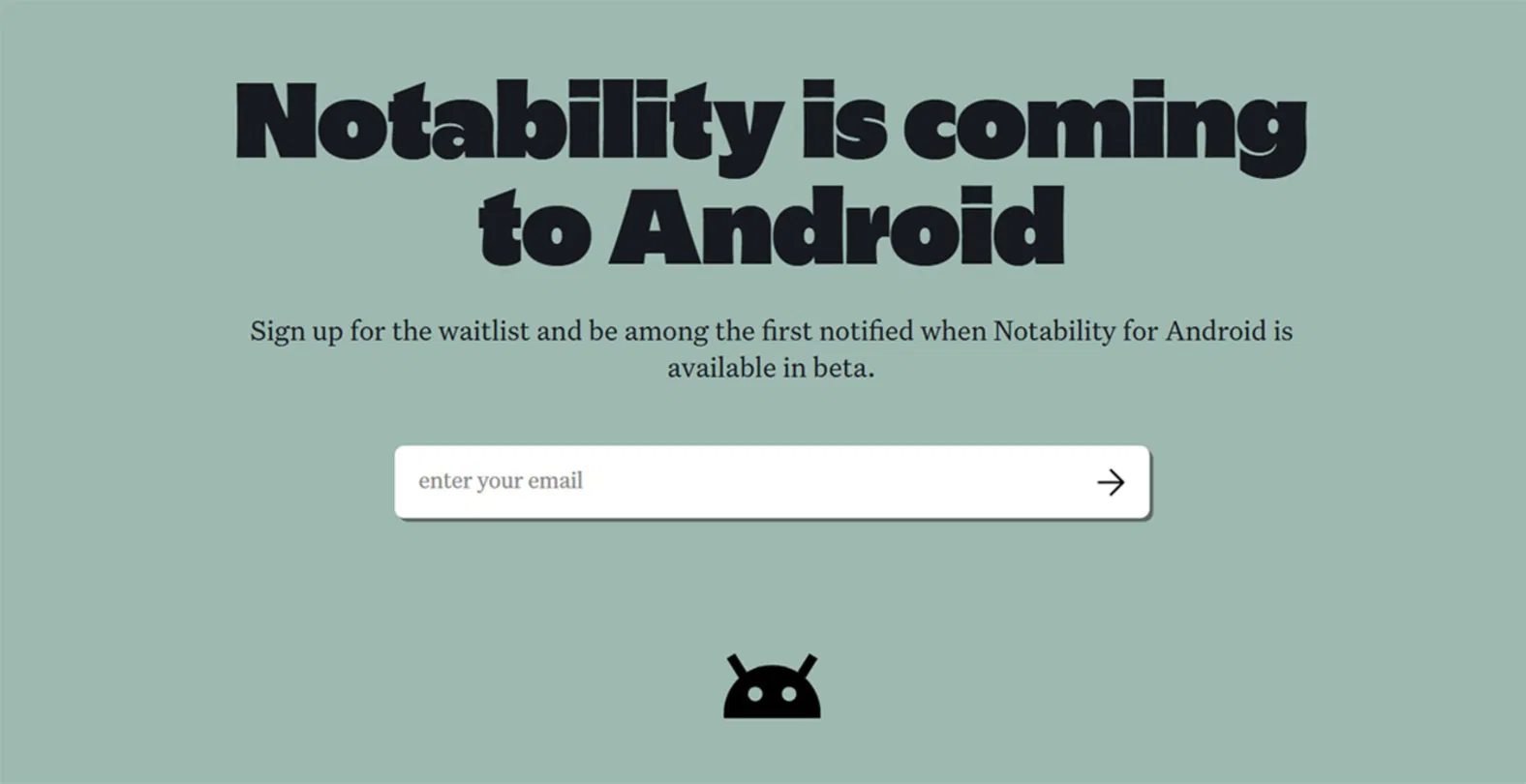 Notability arrive sur Android