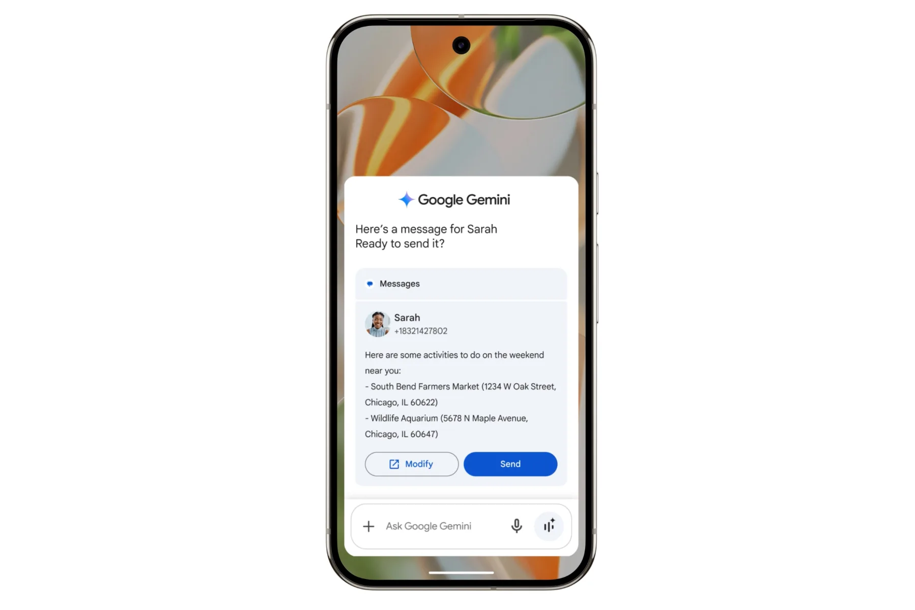 Apple mise sur l'avenir de l'IA avec Gemini. Découvrez comment il peut réinventer l'iPhone pour vous 7 Gemini sur iPhone.