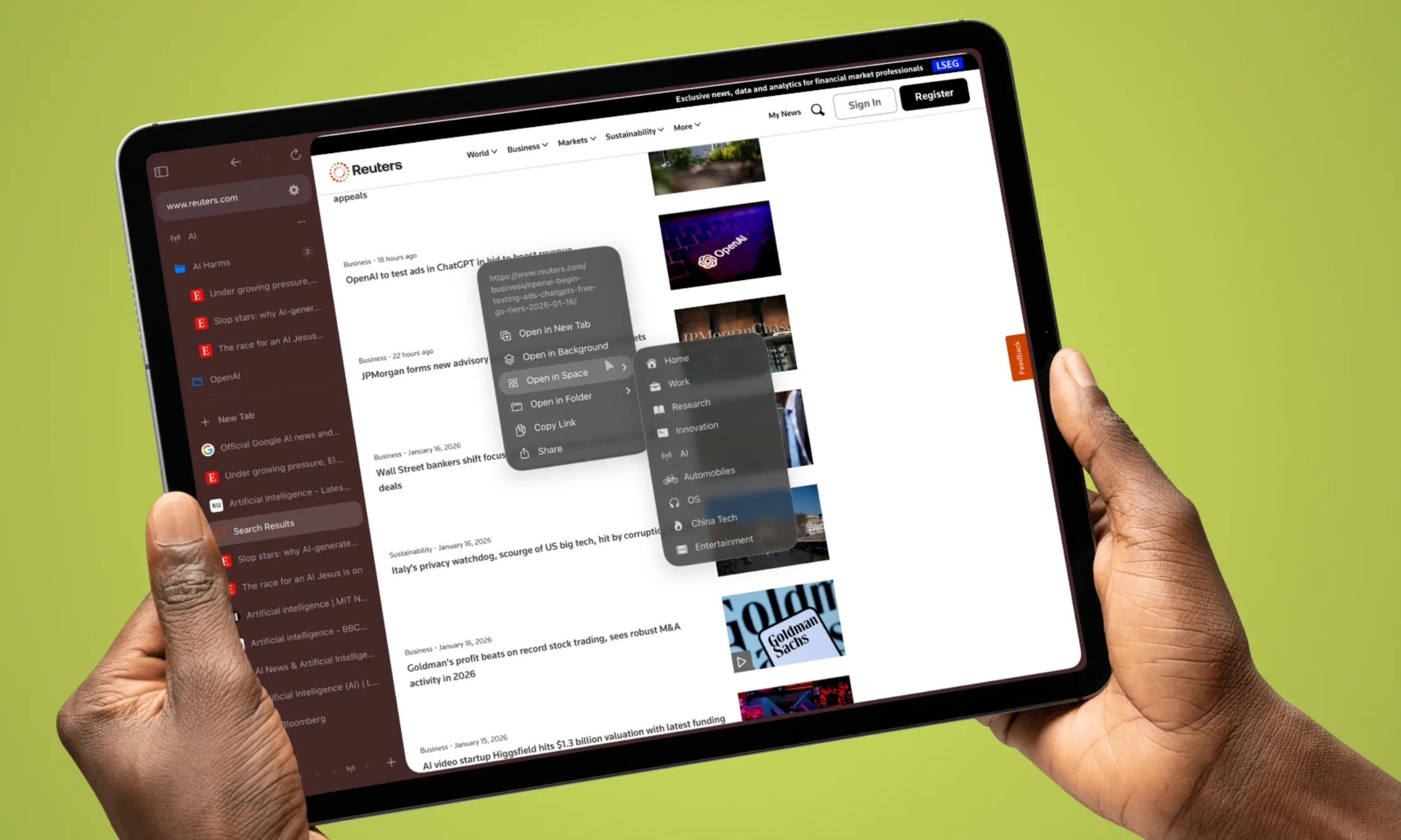 J'ai découvert un navigateur iPad qui offre enfin une expérience semblable à celle d'un ordinateur sur la tablette d'Apple 3 Navigateurs Beam pour iPad.